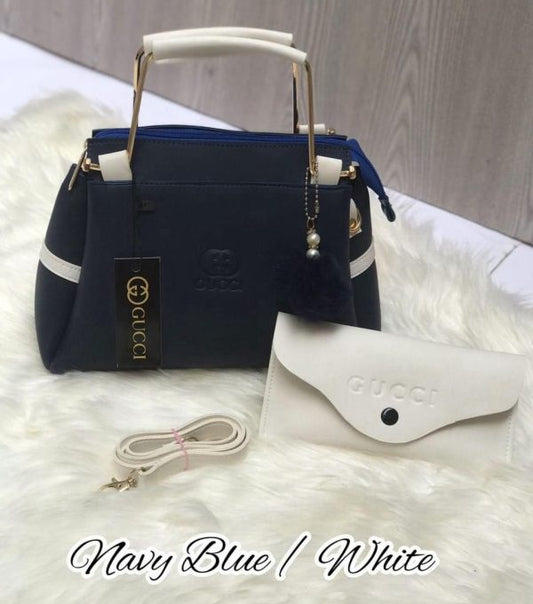 Gucci 2 Piece Set With Long Wallet For Women Fashionable New Style Bags, Hand Bag & Clutch