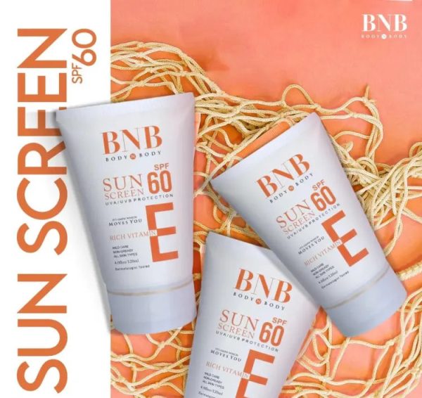 Bnb Sun Screen Spf-60 Rich Vitamin E (120ml )